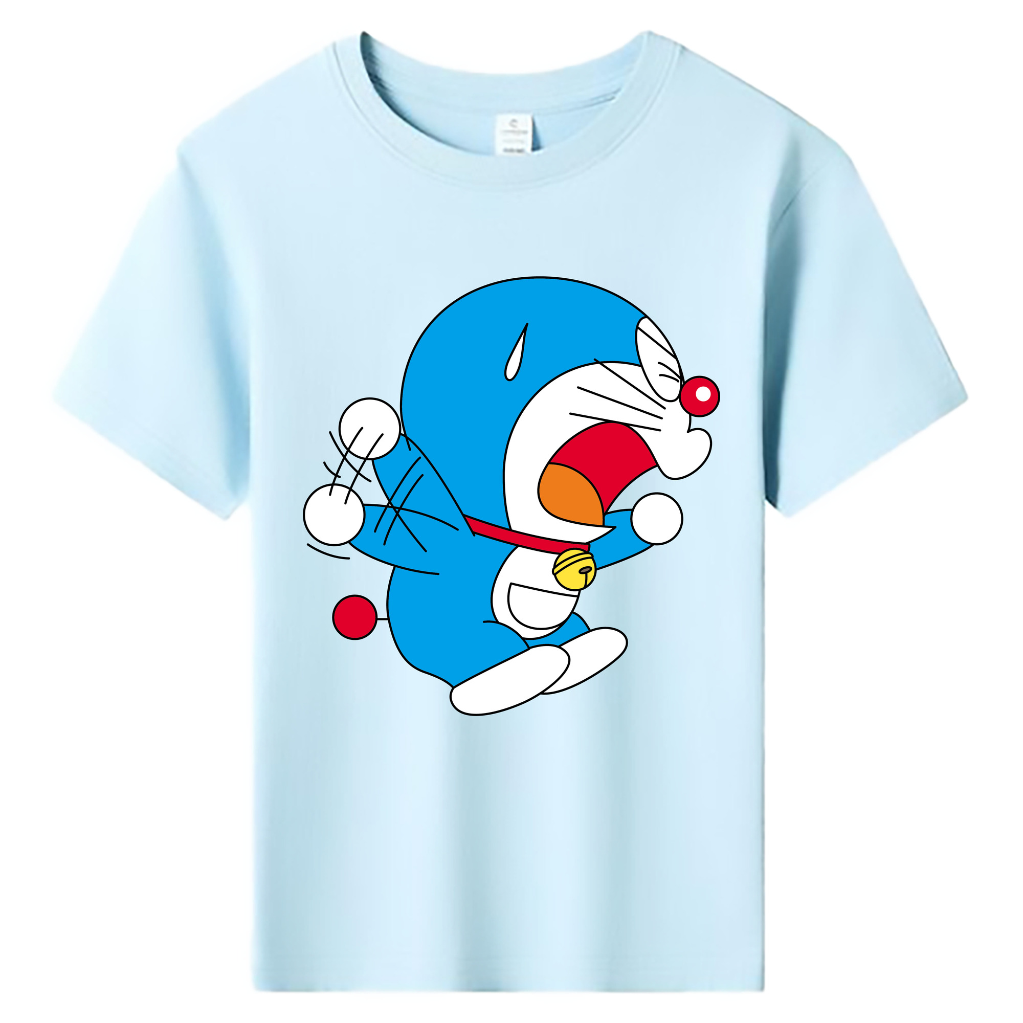 （画像用） ドラえもん Doraemon 綿100％キッズTシャツ（フロントプリント）